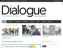 Tablet Screenshot of dialoguereview.com